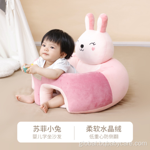 Kids Plush Chairs Hot Selling Cartoon Baby Learning Seat Chair Factory